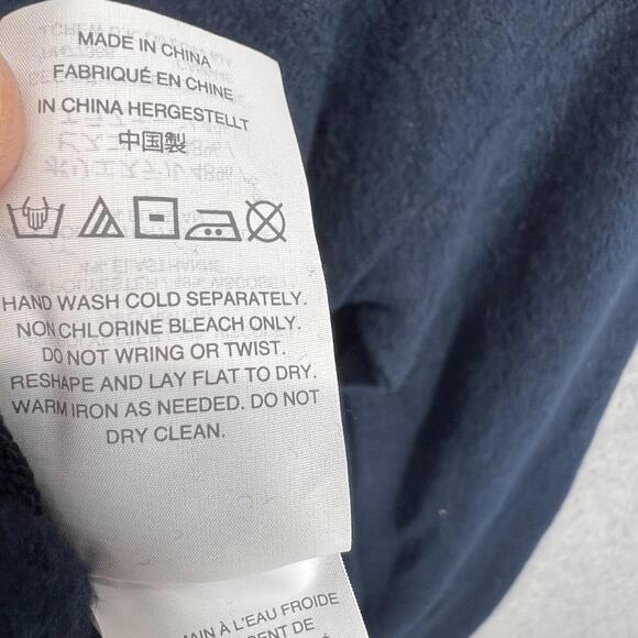 J.Crew Sweater Womens S Sweater Faux Wrap V Neck Knit Long Sleeve Top Blue NWT - Picture 7 of 10